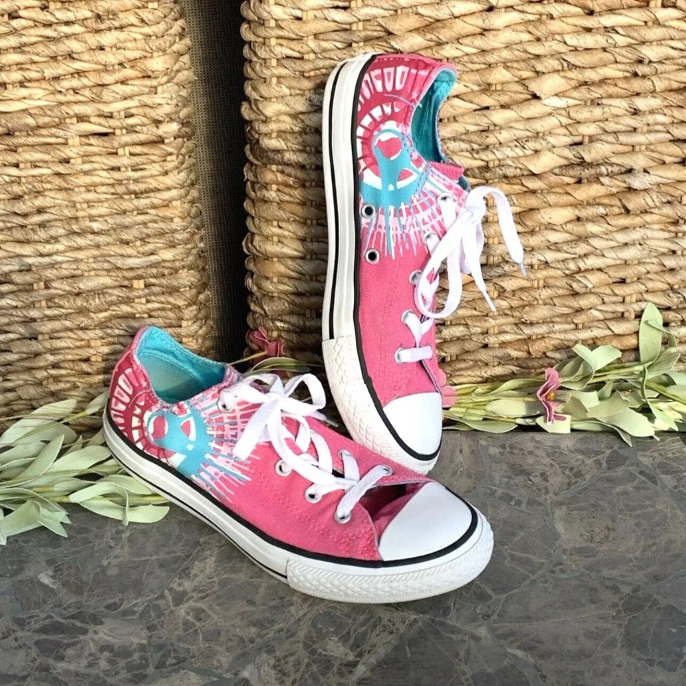 Converse Chuck Taylor All Star Paint Splatter Sneaker 647625F Juniors Size 3Y
